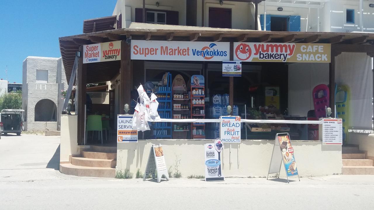 Verykokkos On The Beach Agia Anna (Naxos) Exterior foto